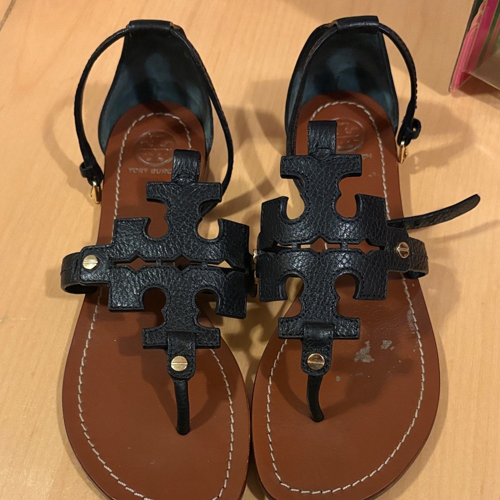 Tory Burch Phoebe Leather Sandals